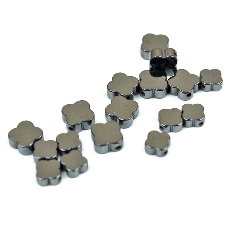 클로버 블랙 적철광 스톤 플랫 카보 숑 4mm 6mm  - Red Clover Flower 리뷰 및 가격